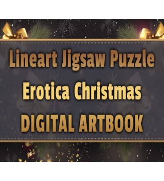 LineArt Jigsaw Puzzle - Erotica Christmas ArtBook DLC Steam Key GLOBAL